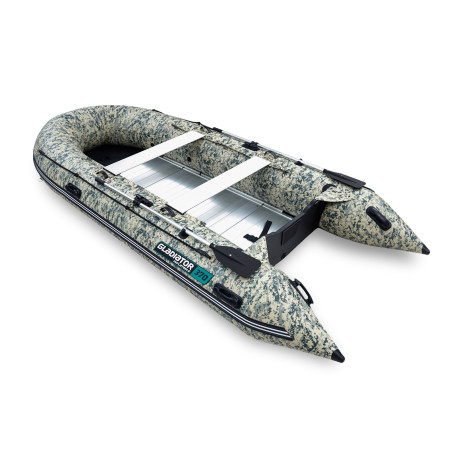 Лодка моторная GLADIATOR CLASSIC B420AL Camo Digital