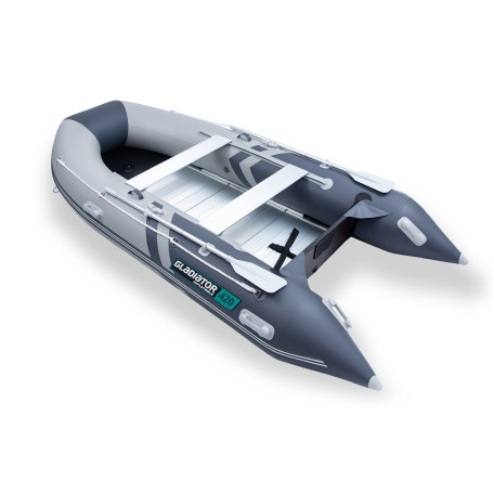Лодка моторная GLADIATOR CLASSIC B420AL Light-Dark grey