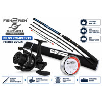 Комплект для фидерной рыбалки FISH2FISH Saturn 3.90 m 100/120/150 гр + Катушка F2F SATURN 5000 + леска MISTRALL XT SUPRA 0.28 (10,5kg) Комплект для фидерной рыбалки FISH2FISH Saturn 3.90 m 100/120/150 гр + Катушка F2F SATURN 5000 + леска MISTRALL XT SUPRA 0.28 (10,5kg)