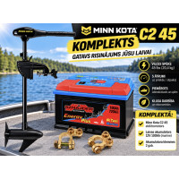 Комплект Minn Kota ENDURA 45 C2 + 100Ah Аккумулятор + Клеммы