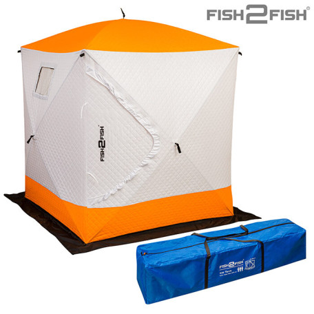 Палатка зимняя утеплённая FISH 2 FISH CUBE 2 2.00x2.00x2.25!!
