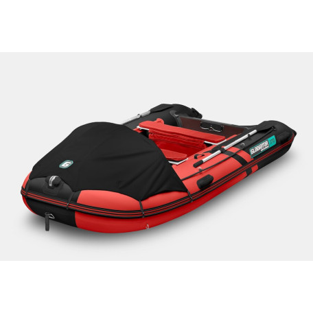 Лодка моторная GLADIATOR ACTIVE C370AL Red-Black