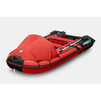 Лодка моторная GLADIATOR ACTIVE C330AL Red-Black