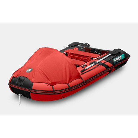 Лодка моторная GLADIATOR ACTIVE C330AL Red-Black