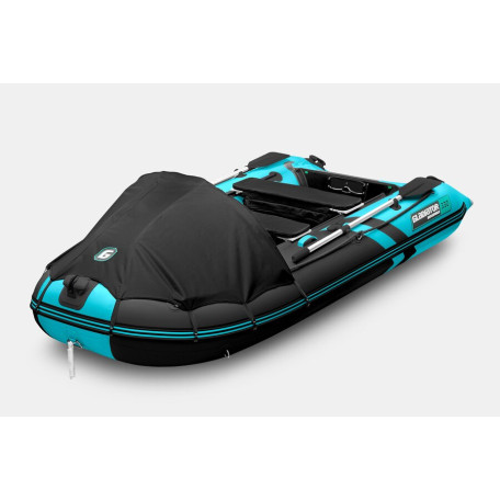 Лодка моторная GLADIATOR ACTIVE C330AL Black-Blue