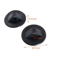 Держатель универсальный на ПВХ лодку - 1шт.