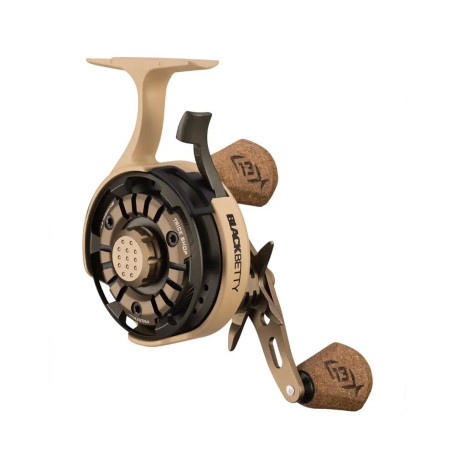 Зимняя катушка 13 BLACK BETTY Fishing Free Fall CARBON TRICKSHOP 2024