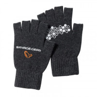 Перчатки SAVAGE GEAR Knitted Half Finger Glove 