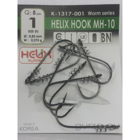 HELIX HOOK MH-10 № 6 10pc