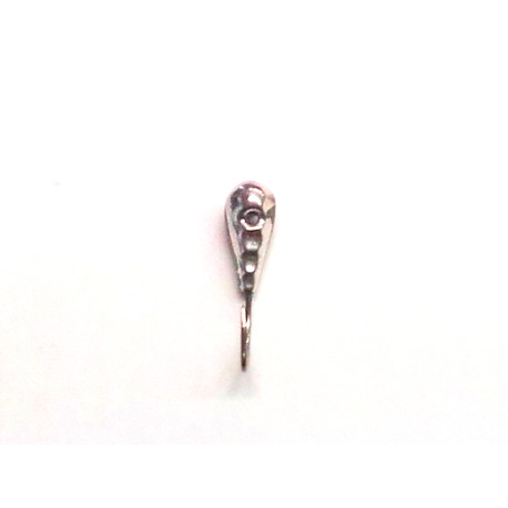 Серебрянная мормышка со свинцом 36 крючок COBRA № 12 0,45гр