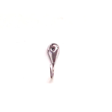 Серебрянная мормышка со свинцом 40 крючок COBRA № 12 0,40гр