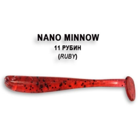 Crazy Fish NANO MINNOW 40mm 8шт 1.6"/11-Ruby