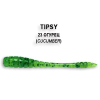 Crazy Fish TIPSY 2"/23-Cucumber 50mm 8шт