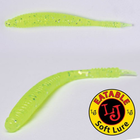 LJ Pro Series S-SHAD 9.6cm 5шт.071 Lime Chartreuse