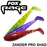 FOX RAGE ZANDER PRO BULK SHADS 10cm 4"