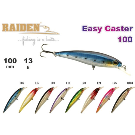 Воблер RAIDEN «Easy Caster» 100