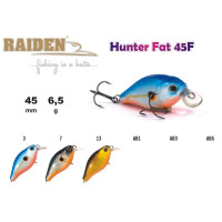 Воблер RAIDEN «Hunter Fat» 45F