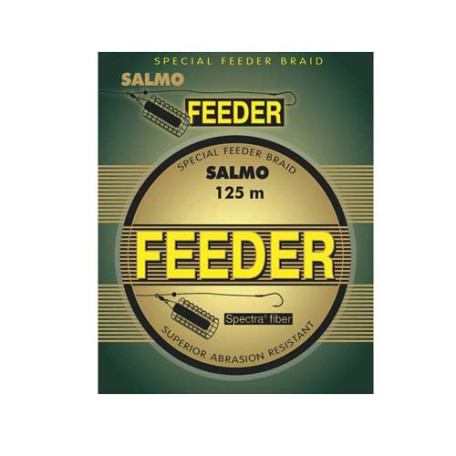 Леска плетёная SALMO FEEDER 125m 0.17-0.20mm