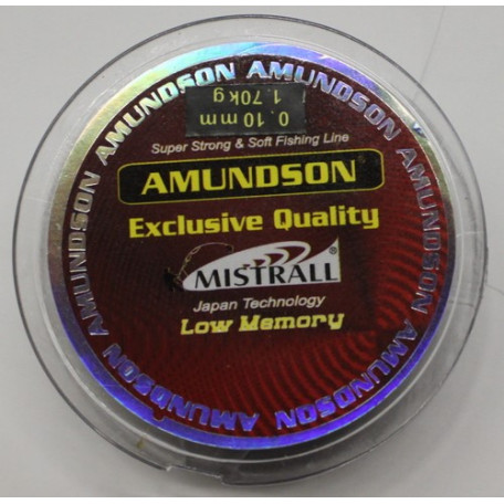 Леска Mistrall Amundson Low Memory 30m